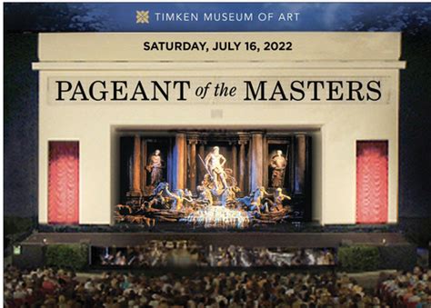 Pageant of the Masters Tickets 2022 information .